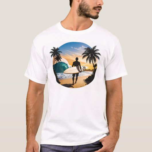 HB Surf & Sunsets T Shirts (Vorderseite)