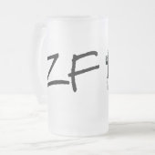 HB ZF MATTGLAS BIERGLAS (Vorderseite Links)