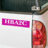 HBA2C AUTOAUFKLEBER (Auf Lkw)
