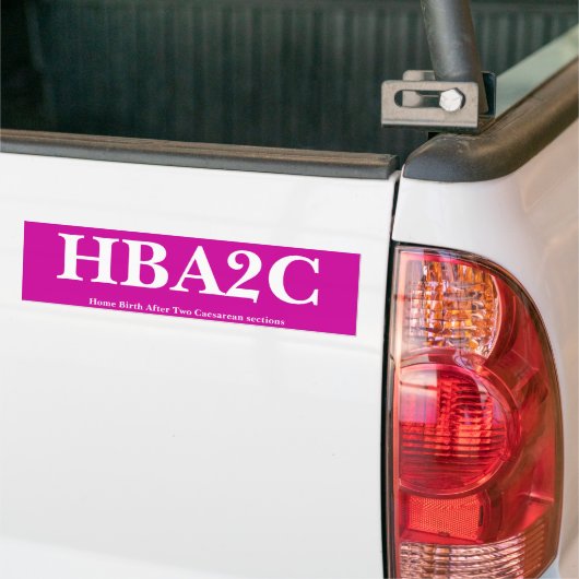 HBA2C AUTOAUFKLEBER (Auf Lkw)
