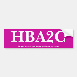 HBA2C AUTOAUFKLEBER