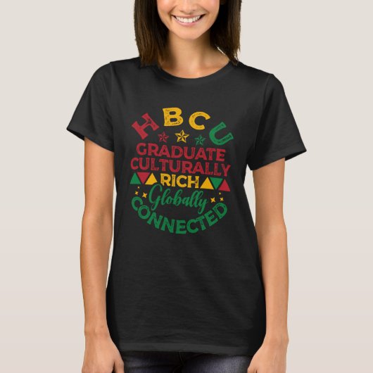 HBCU Apparel Historical Black College HBCU 3 T-Shirt (Vorderseite)