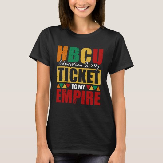 HBCU Apparel Historical Black College HBCU 4 T-Shirt (Vorderseite)