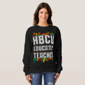 HBCU Apparel Historical Black College HBCU Educate Sweatshirt (Vorne ganz)