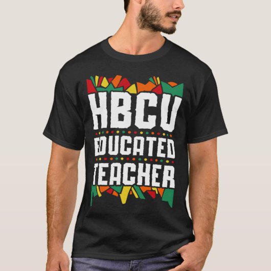 HBCU Apparel Historical Black College HBCU Educate T-Shirt (Vorderseite)