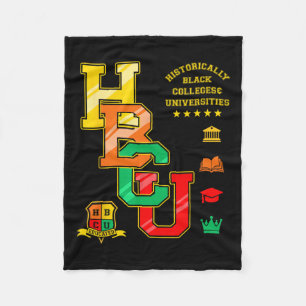 Hbcu Apparel Historisch Black Unis University Fleecedecke