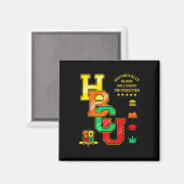 Hbcu Apparel Historisch Black Unis University Magnet (Vorderseite/Rückseite)