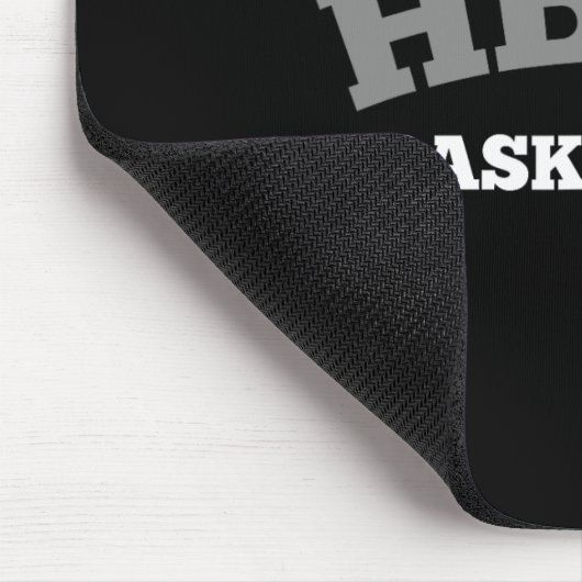 HBCU Athlete Basketball Mousepad (Ecke)