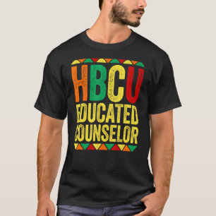 Hbcu-Berater Historischer Schwarzer T-Shirt