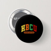 Hbcu Black History Educational Student Juneteenth Button (Vorne & Hinten)