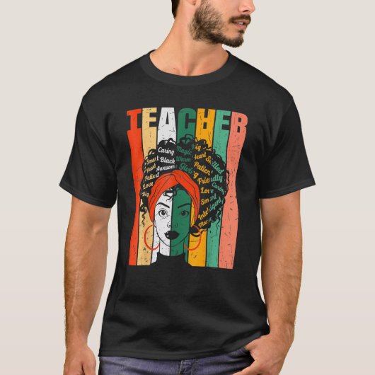 HBCU Black History Month African American Awesome  T-Shirt (Vorderseite)