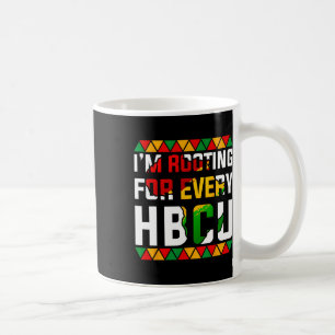 Hbcu Black History Month ich unterstütze jede Hbc Kaffeetasse