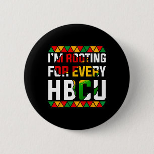 HBCU Black History Month ich unterstütze jedes HBC Button