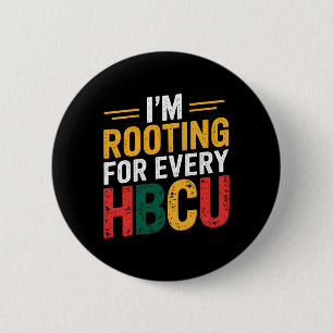 HBCU Black History Month ich unterstütze jedes HBC Button