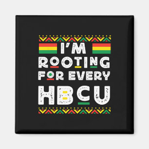 HBCU Black History Month ich unterstütze jedes HBC Magnet