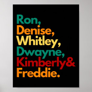 Hbcu Black Uni Graduates Whitley Retro für Wom Poster