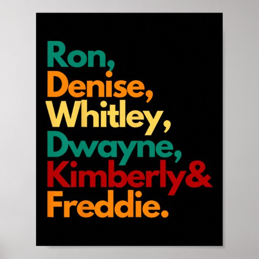 Hbcu Black Uni Graduates Whitley Retro für Wom Poster (Vorne)