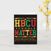 Hbcu Black Uni School Probleme Afrika Amerika Karte (Gelbe Blume)