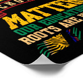Hbcu Black Uni School Probleme Afrika Amerika Poster (Ecke)