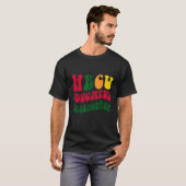 HBCU Educated Caseworker Black Uni Alumni Appa T-Shirt (Vorne ganz)