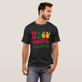 Hbcu Educated Coordinator Black Uni Alumni App T-Shirt (Vorne ganz)