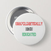 HBCU erzogen Button (Vorne & Hinten)