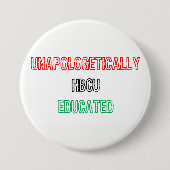 HBCU erzogen Button (Vorderseite)