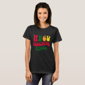 Hbcu-gebildeter Athlet-Schwarze Hochschul-Absolven T-Shirt (Vorne ganz)