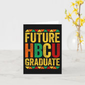 Hbcu Grad Black History Month 2024 Apparel Karte (Gelbe Blume)
