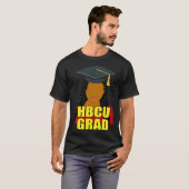 HBCU Grad Black Woman With Braids T-Shirt (Vorne ganz)