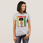 HBCU Grad Historisch Schwarze Uni Girl T-Shirt (Vorne ganz)
