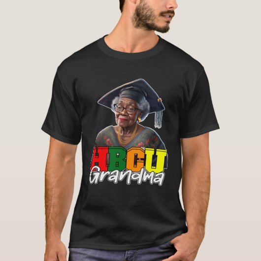 HBCU Grandma Black college Alumni Apparel For Wome T-Shirt (Vorderseite)