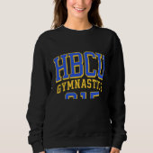 HBCU Gymnastics 615 Area Code Nashville TN 5 Sweatshirt (Vorderseite)