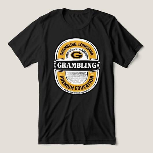 HBCU_Heineken-Tshirt_GRAMBLING Tri-Blend Shirt (Design Vorderseite)