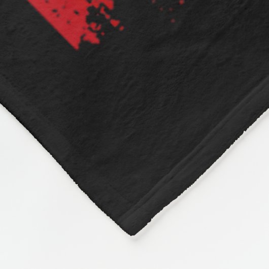 Hbcu Humbled Selige, einzigartige Schwarze Uni Fleecedecke (Ecke)