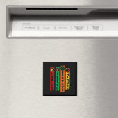 Hbcu Humbled Selige, einzigartige Schwarze Uni Magnet (In Situ (Geschirrspüler))
