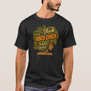 HBCU Kick Words in Afro Premium T-Shirt