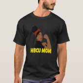 Hbcu Mama Stärke Familienpartei T-Shirt (Vorderseite)
