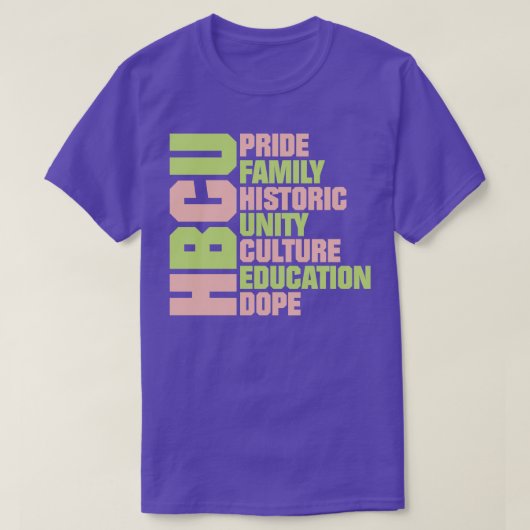 Hbcu Pride T-Shirt (Design vorne)