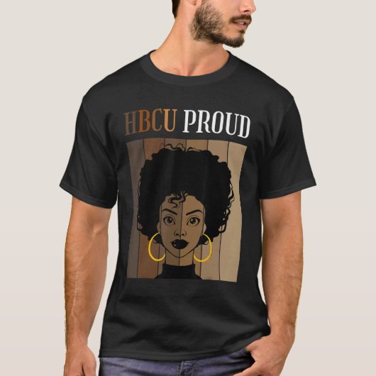 HBCU Proud Historical Black Colleges Universities  T-Shirt (Vorderseite)