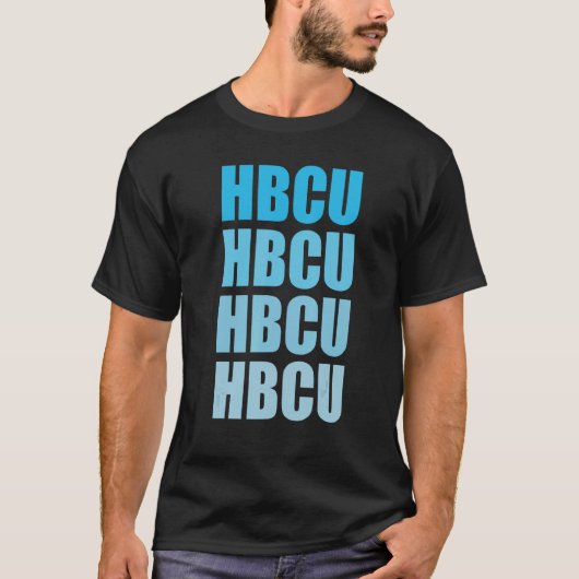 HBCU Repeat Large Letters T-Shirt (Vorderseite)