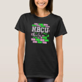 HBCU Roots Pink and Green Grafitti T-Shirt (Vorderseite)
