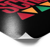 HBCU Schulen Materie Vintag Fotodruck (Ecke)