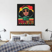 HBCU Schulen Materie Vintag Leinwanddruck (Insitu (Schlafzimmer))