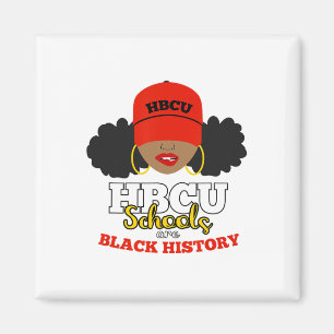 HBCU-Schulen sind Black History Month Afro-Puffs W Magnet