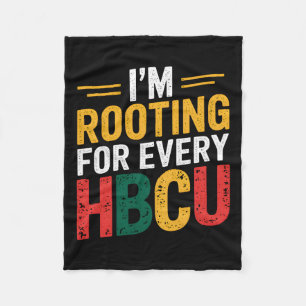 Hbcu Schwarze Geschichte Monat bin ich für jeden H Fleecedecke