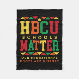 HBCU Schwarze Hochschulprobleme Afrikanisches Amer Fleecedecke