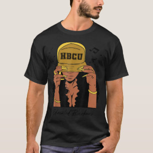 HBCU Uni Frauen Historisch Schwarze Universitäten T-Shirt