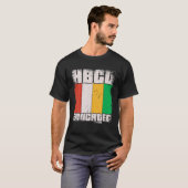 HBCU unterrichtete Vintage Schwarzgeschichte T-Shirt (Vorne ganz)
