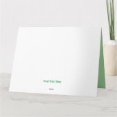 HBD Frog Lily Pad Cake Balloons hat Design Karte (Rückseite)